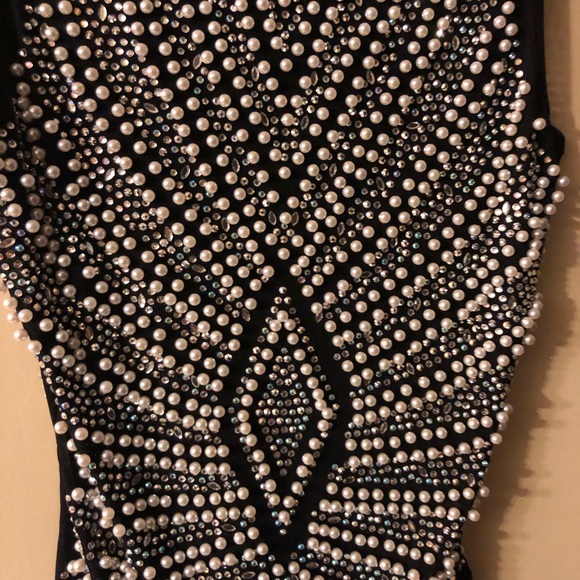 Akira black sheer bodysuit - Picture 2 of 4